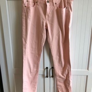 J. Crew peach color jeans size 30 ankie